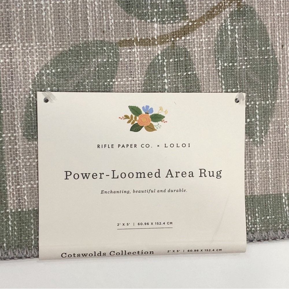 Rifle Paper Co. Runner Rug - Picture 7 of 9
